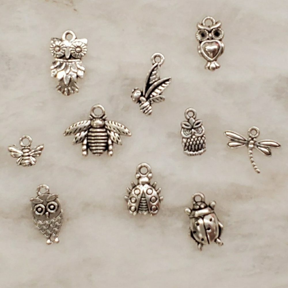 Owl/ bee Style Charms Pendants